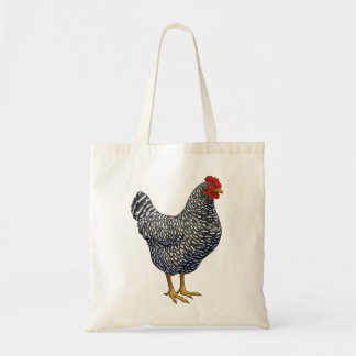 Bolsa Tote Barred Plymouth Rock Hen Chicken Lover
