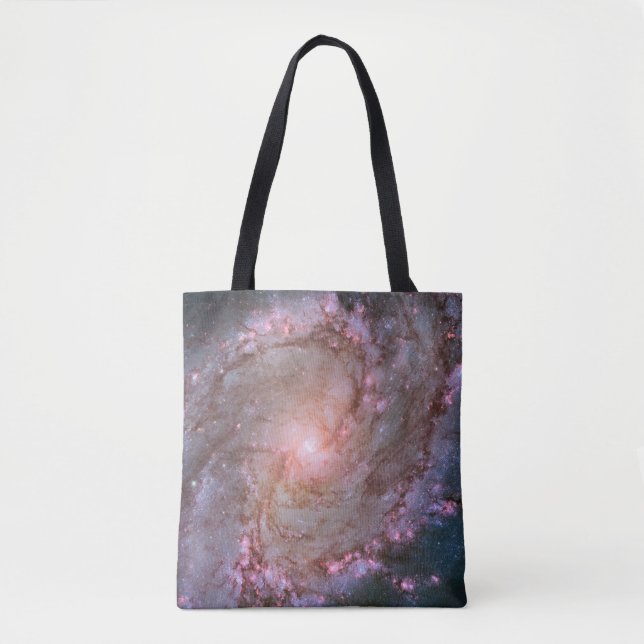 Bolsa Tote Barred Spiral Galaxy Messier 83. (Frente)