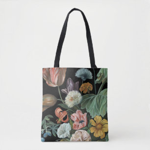 Bolsa Tote Barroco Floral - Buquê de Flores