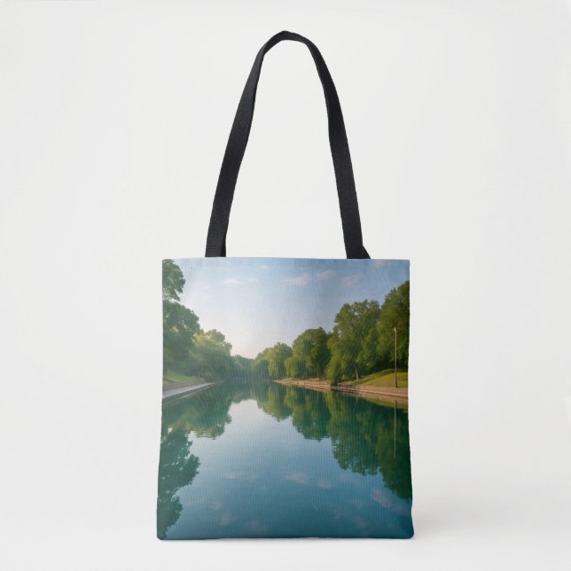 Bolsa Tote Barton Springs - Projeto Austin Texas (Frente)