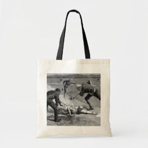 Bolsa Tote Baseball Antigo por Thure De Thulstrup, 1885