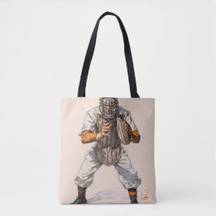 Bolsa Tote Baseball Catcher
