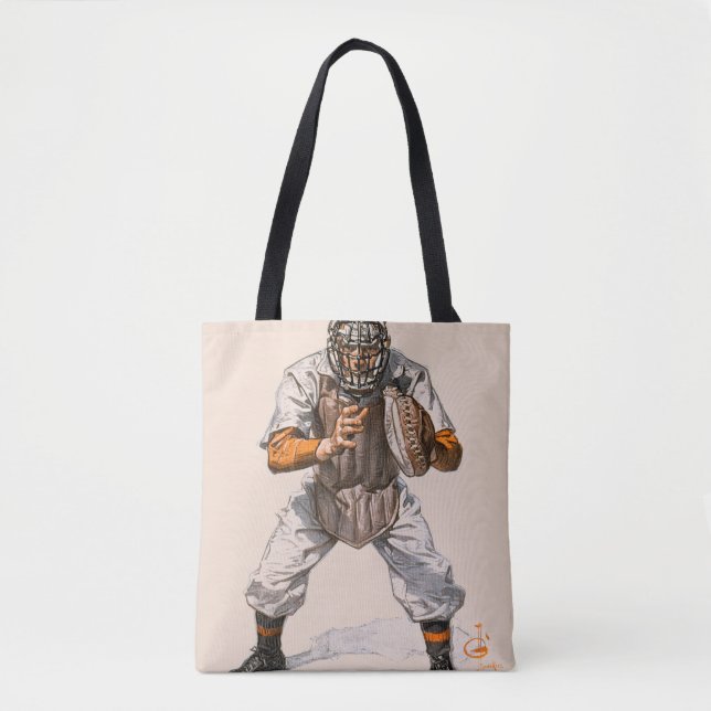 Bolsa Tote Baseball Catcher (Frente)