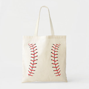 Bolsa Tote Baseball Seams Estilo Esportivo Tema Baseball