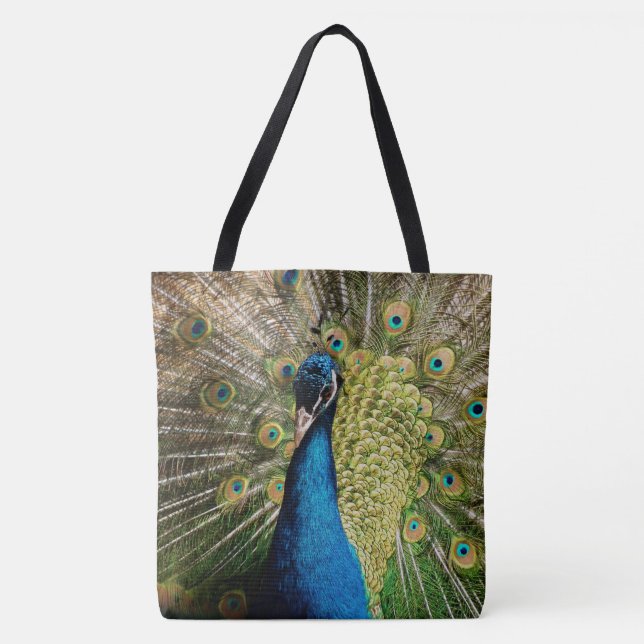 Bolsa Tote Bashful Peacock (Frente)