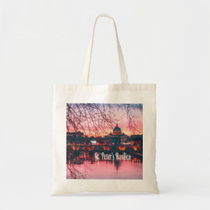 Bolsa Tote Basilica de Peter, Roma, Itália