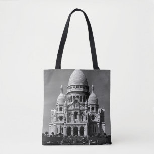 Bolsa Tote Basílica Vintage França Paris Sacre Coeur