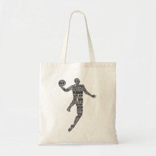 Bolsa Tote Basquete Basquete Meninos Homens Crianças