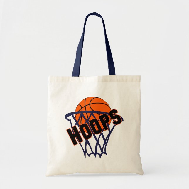 Bolsa Tote Basquete e Rede Hoops (Frente)