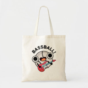Bolsa Tote Bass Funny Baseball Bass Guitarrista Pun