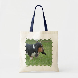 Bolsa Tote Basset Hound bonito
