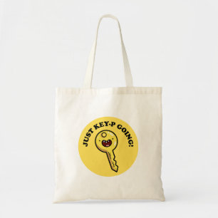 Bolsa Tote Basta teclas indo engraçadas, bonitinho, tote