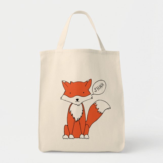 Bolsa Tote Bastante sacola do Fox (Frente)