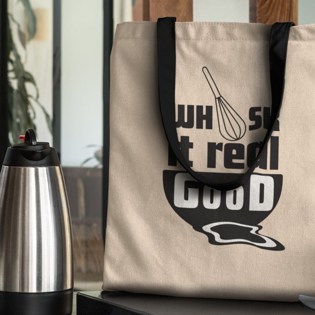 Bolsa Tote Bata Muito Bem Presente Divertido de Culinária (Shop today and carry your love for cooking with pride!)