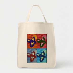 Bolsa Tote Bata o pop art dos calçados