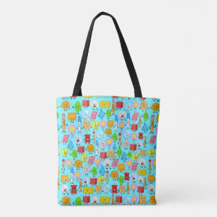 Bolsa Tote batalha pelo padrão da ilha dos sonhos