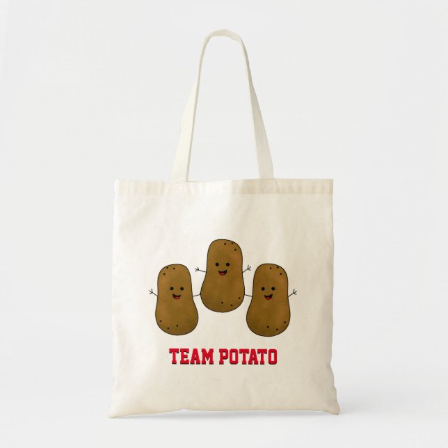 Bolsa Tote Batata de Equipe (Frente)
