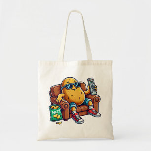 Bolsa Tote Batata Preguiçosa Engraçada