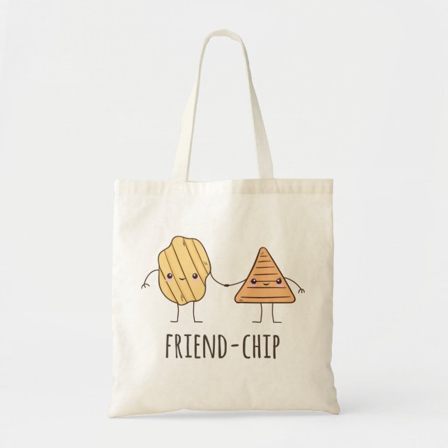 Bolsa Tote Batatas fritas de batatas fritas fritas (Frente)