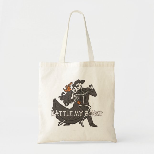 Bolsa Tote Bater Meus Ossos (Frente)