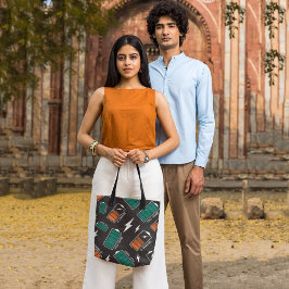 Bolsa Tote Bateria carregando