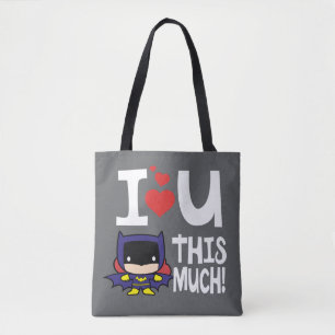 Bolsa Tote Batgirl Mother's Day   I Love U This Much!
