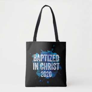 Bolsa Tote Batizado em Cristo 2020 Igreja Batismo Cristã C