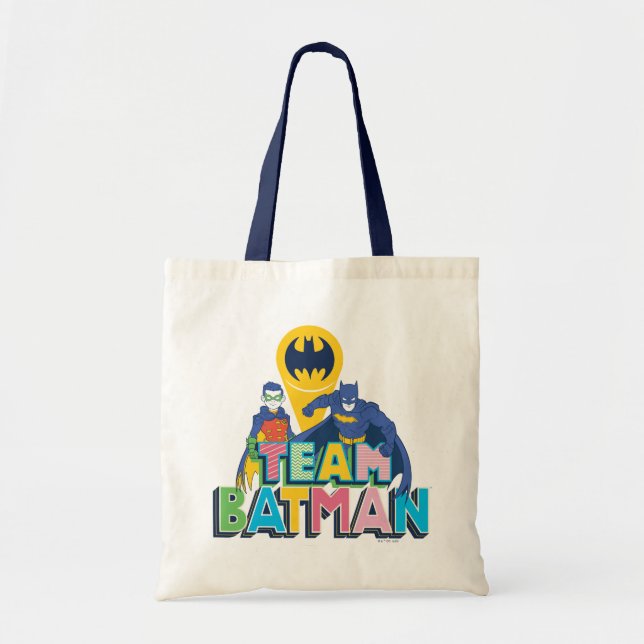 Bolsa Tote Batman | Equipe Batman (Frente)