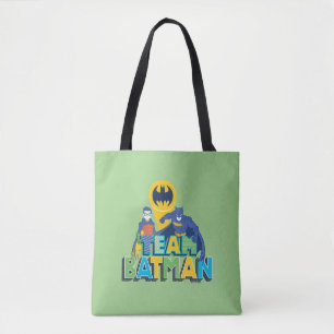 Bolsa Tote Batman Equipe Batman e Robin
