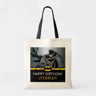 Bolsa Tote Batman   Feliz Aniversário do Chalkboard