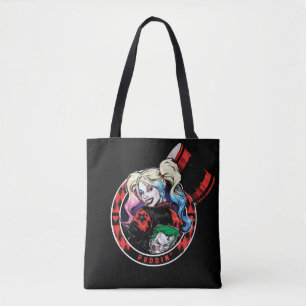 Bolsa Tote Batman   Harley Quinn Winking With Mallet