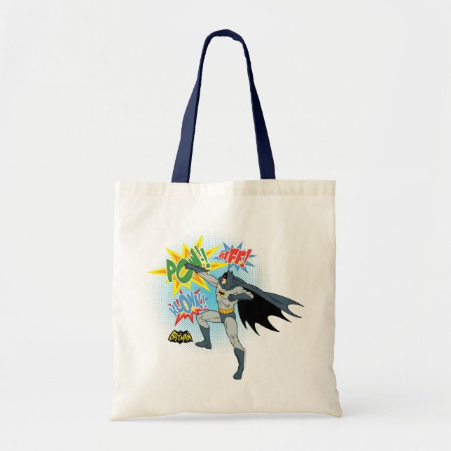 Bolsa Tote Batman Punching Graphic (Frente)