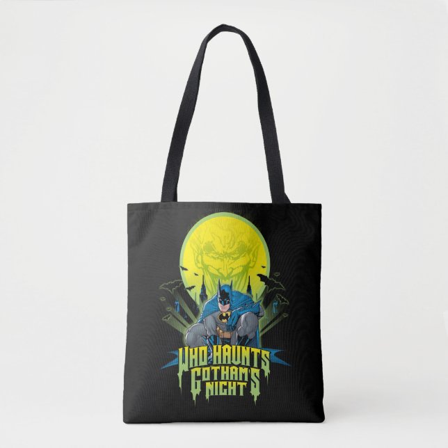 Bolsa Tote Batman | Quem Assola Gothams Night (Frente)