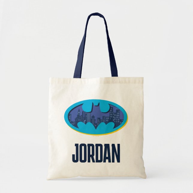 Bolsa Tote Batman | Símbolo da cidade de Arkham (Frente)
