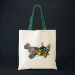 Bolsa Tote Batman Villains Em Jokermobile<br><div class="desc">Batman TV Series (1966)</div>