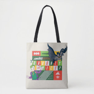 Bolsa Tote Batman vs Joker "Naughty or Nice"