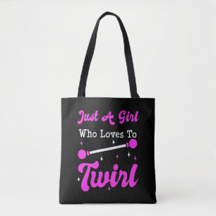 Bolsa Tote Baton Twirler Twirling Majorette Funny Gift