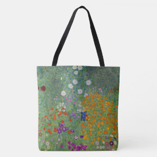 Bolsa Tote Bauerngarten, Pintura a Óleo, Gustav Klimt