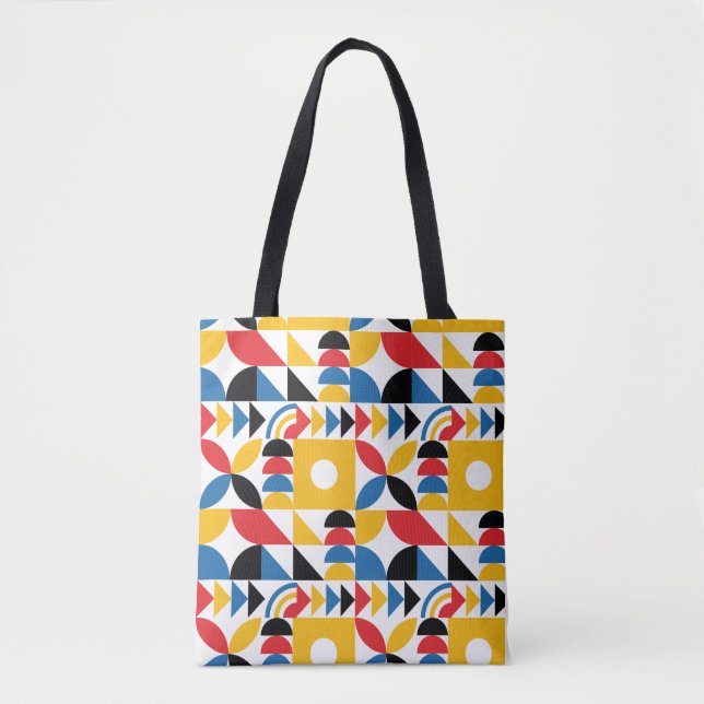 Bolsa Tote Bauhaus Inspirou Meio século Contemporâneo (Frente)