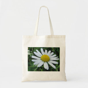 Bolsa Tote Baumwolltasche weisse Margerite