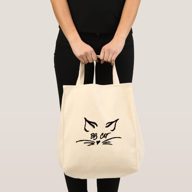 Bolsa Tote BB Cat Signature Classic Canvas (Frente (produto))