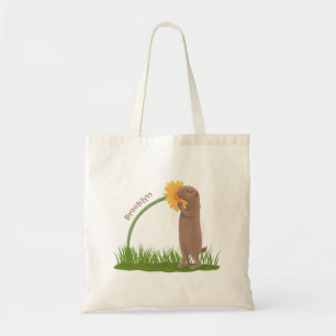 Bolsa Tote BD de cãozinho da pradaria
