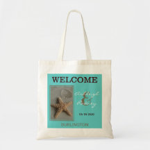 Beach Wedding Welcome Bolsas Starfish