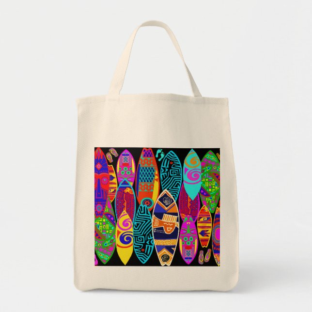 Bolsa Tote Beachboys Surfin' EUA (Frente)