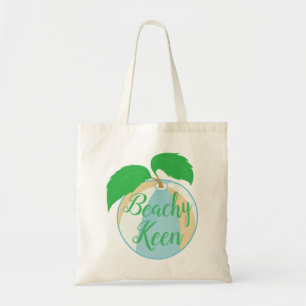 Bolsa Tote "Beachy Keen/Blue Tan" Saco do Orçamento
