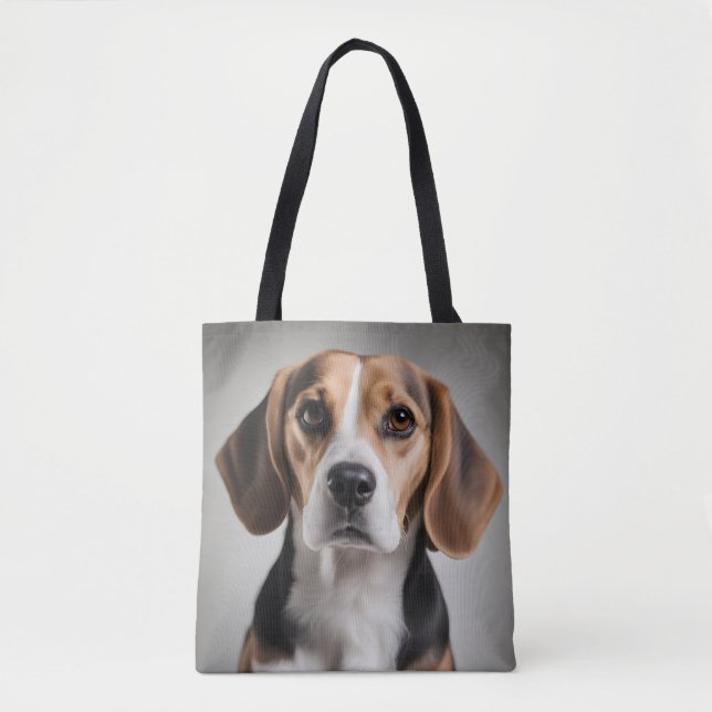 Bolsa Tote Beagle Cute (Frente)
