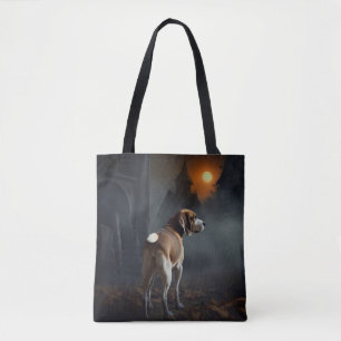Bolsa Tote Beagle Halloween Assustador
