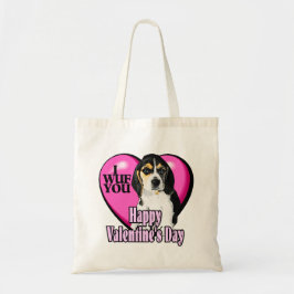 Bolsa Tote Beagle I Wuf You