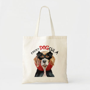 Bolsa Tote Beagle Vampire Dog Trick ou Treine Halloween