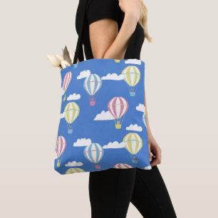 Bolsa Tote Bears & Rabbit Hot Air Balloday Out